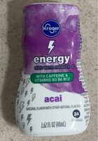 Acai energy liquid enhancer