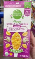Veggie shells and cheese