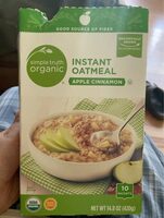 Instant oatmeal apple cinnamon