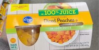Diced peaches