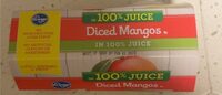 Diced mangos