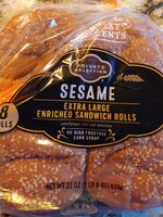 Extra Large Enriched Sandwich Buns