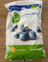 Frozen blueberries