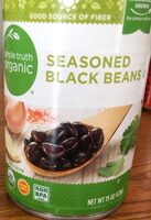 Organic seasoned BLACK BEANS