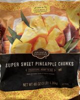 Super Sweet Pineapple Chunks