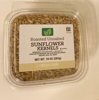 Roasted unsalted sunflower kernels