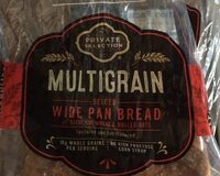 Multigrain wide pan bread