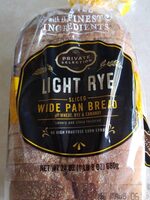 Light Rye Sliced Wide Pan Bread