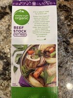 Beef stock fat free