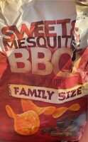 Sweet bbq potato chips