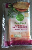 Plant Based Non-Dairy Hot Pepper Cheezy Slices