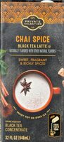Chai Spice Black Tea Latte
