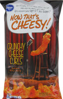 Now that's cheesy crunchy cheese curls