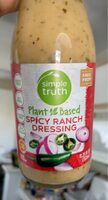 Plant-based spicy ranch dressing
