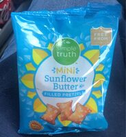 Mini Sunflower Butter Filled Pretzels