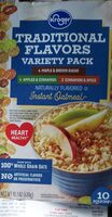 Instant oatmeal