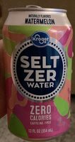 Seltzer water