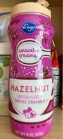 Hazelnut coffee creamer