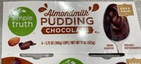 Almondmilk chocolate pudding