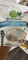 Grain free coconut vanilla almond granola