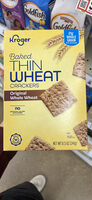 Baked Thin Wheat Crackers