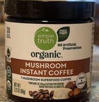 Mushroom instant coffee