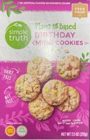 Plant Based Birthday Mini Cookies