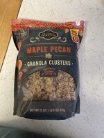 Maple pecan granola clusters