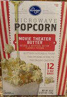 Microwave Popcorn Movie Theater Butter