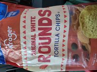Tortilla Chips, Original White Rounds