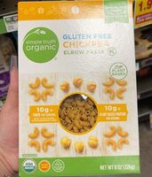 Chickpea elbow pasta