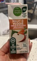 Fruit and Veggie flavored drink