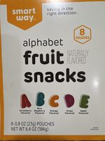 Alphabet Fruit Snacks