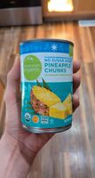 Organic No Sugar Added Pineapple Chunks