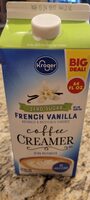 Kroger zero sugar French Vanilla creamer