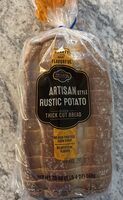 Artisan style rustic potato bread