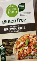 Organic brown rice fusilli