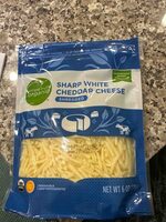 Sharp White Cheddar Shredded Cheese