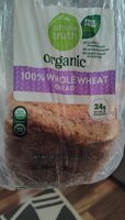 Organic 100% whole wheat bread