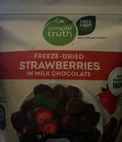 Freeze-Dried Strawberries in Milk Chocolate