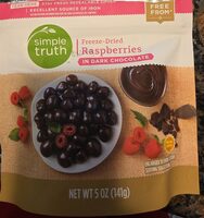 Freeze-Dried Raspberries In Dark Chocolate