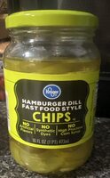 Kroger Hamburger Dill Fast Food Style Chips