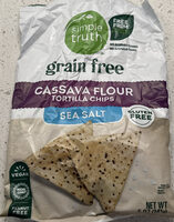 Cassava Flour Tortilla Chips Sea Salt