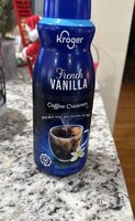 French vanilla coffee creamer