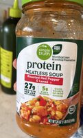 Meatless Roasted Red Pepper and Lentil