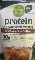 Protein Instant Iced Coffee with Whey protein