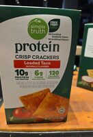 Protein CRISP CRACKERS Loaded Taco