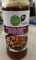 Roasted garlic ginger soy stirfry sauce