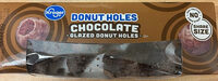 Glazed chocolate donut holes