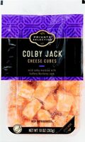 Mild colby jack cheese cubes